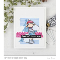 My Favorite Things Freezin’s Greetings Clear Stamps (PI-327)